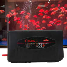 1pc Aquarium Battery Pump Operated Fish Tank Air Pump Aerator Oxygen With Air Stones Supplies 5W 2024 - buy cheap