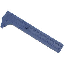 Calibrador Vernier de plástico, 0-100mm, herramienta de medición, regla 2024 - compra barato