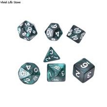 7Pcs Multi-Sided Dices Game Dice for Party Bar KTV Props Gift DIY 2024 - buy cheap