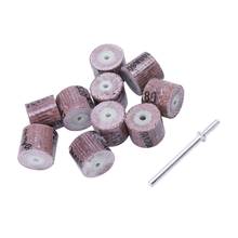 10Pcs 15Mm Sanding Band Wheel Disc 80/120/240/320/600Grit Rotarytools For Dremel 2024 - buy cheap