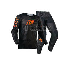 Kit de marchas para corrida de motocicleta, conjunto de roupas para motocicleta 2021 mx atv okprincipal trev, camiseta e calças de motocross 180 2024 - compre barato