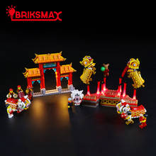 BriksMax Led Light Kit For 80104 Lion Dance 2024 - buy cheap