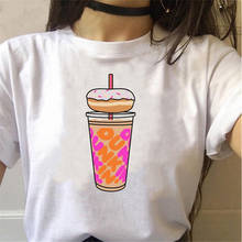 Футболка Charli Damelio с принтом кофе, летняя одежда для женщин, графическая футболка, забавная уличная одежда, футболки, топы для женщин 2024 - купить недорого