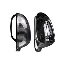 Fit for VW Golf MK5 2003-2009 Carbon Fiber Rearview Mirror Covers Replacement Car Mirror Caps 2024 - buy cheap