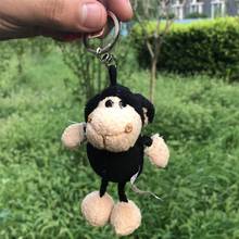 5 Pcs Black Sheep Pendant Stuffed Plush Keyring, Key holder / Keychain Gift Free Shipping 2024 - buy cheap