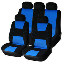 Funda de asiento de coche con estilo, protección Interior y asientos decorativos de fácil instalación para la mayoría de coches, 9 unidades 2024 - compra barato