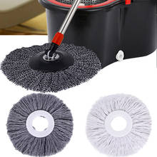 Replacement Microfiber Mop Heads Round Shape360 Rotating Head Easy Magic Microfiber Spinning Floor Cotton Thread Mop Head 20#28 2024 - buy cheap