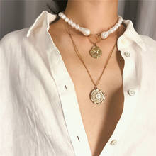 Женское многослойное ожерелье в стиле панк 2024 - купить недорого