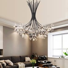 Dandalion-lámpara colgante de cristal para el hogar, iluminación moderna de Estilo Vintage para comedor, Art Deco, suspensión interior 2024 - compra barato