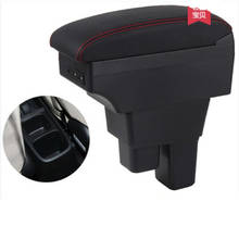 Centre Console Storage Box Armrest For Honda Fit Jazz 2008-2013 Arm Rest 2009 2010 2011 2012 2024 - buy cheap