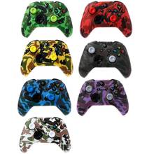 100% Brand New and High Quality Camouflage Silicone Gamepad Cover + 2 Joystick Caps For XBox One X S Controller 2024 - buy cheap