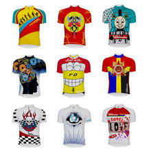 Camiseta de Ciclismo para hombre, Maillot de manga corta para bicicleta de montaña o carretera, 16 estilos 2024 - compra barato