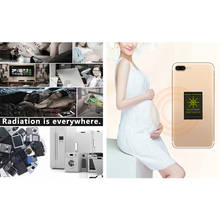 Pegatina de protección antirradiación para teléfono móvil, 1/6/10 piezas, protección contra radiación 2024 - compra barato