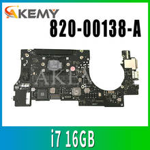 661-02524 Retina For MacBook Pro 15" Logic Board, 2.2GHz, i7 16GB IG A1398 Year Motherboard PCB 820-00138-A 2024 - buy cheap
