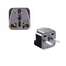 1PC Universal US UK AU To EU Plug USA To Euro Europe Travel Wall AC Power Charger Outlet Adapter Converter 2 Round Pin Socket 2024 - buy cheap