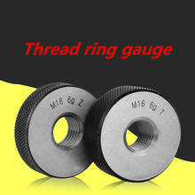 Thread ring gauge M2-M30 GO/NO GO Gage Metric Gauge 6g accuracy Precision external Screw Gage Fine,Pitch Thread Test Tool 2pcs 2024 - buy cheap