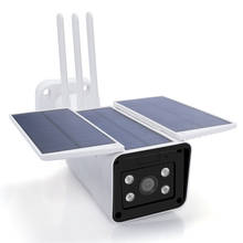 1080P Водонепроницаемая наружная Wi-Fi камера на солнечной батарее, умная IP-камера для домашней безопасности, ИК ночное видение, двухстороннее аудио, беспроводная камера видеонаблюдения 2024 - купить недорого