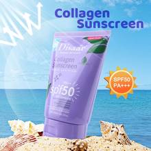 Disaar SPF50+ Collagen Sunscreen Facial Body Sunscreen Whitening Sunblock Cream Oil-Control Moisturizing Multi-effect Skin Cream 2024 - buy cheap