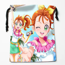 Tropical-rouge! Precure sacos de cordão à prova de poeira sacos de armazenamento de tecido de impressão meninos meninas saco de presente de aniversário tamanho 18x22cm 0318 2024 - compre barato