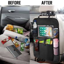Car Backseat Storage Organizer Car Seat Back Protectors with Clear 10 inch Tablet Holder and Storage Pockets Back seat Organizer 2024 - buy cheap
