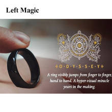 Odyssey кольцо Волшебные трюки Волшебники кольцо передача Прыжки от пальца до пальца Magia крупным планом уличные иллюзии мерцающий ментализм 2024 - купить недорого