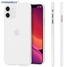 Ультратонкий матовый Жесткий Чехол для Apple iPhone 11 Pro Max X XS XR 8 7 Plus 6 6S 5 5S SE устойчивый к отпечаткам пальцев чехол для телефона 500 шт. 2024 - купить недорого