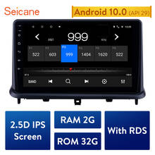 Seicane Android 10,0 2G + 32G IPS 2.5D автомобильный радио головное устройство плеер GPS для 2015 Changan Alsvin V7 поддержка Carplay задняя камера RDS 2024 - купить недорого