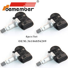 OEMEMBER 4pcs Car Tire Pressure Sensor 36106856209 TPMS Monitoring System For 2012-2020 BMW 3-Series F30 F31 F34 433Mhz 2024 - buy cheap