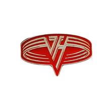 Broche con logo de Van Halen, pin de banda de metal pesado, colección de fanáticos de música rock dura de los 80 2024 - compra barato