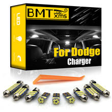 Bmtxms-acessórios para iluminação automotiva, para dodge charger, luz, led, mapa interior, porta, mala 2024 - compre barato
