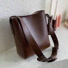 Casual Women Bag Bucket Shoulder Bag Female  Girl Bolsas pu Leather Bag Composite Handbag 2024 - buy cheap