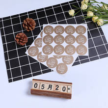 120pcs/lot Round Save The Date design Adhesive  Sticker Labels Seals 3.5cm Gift stickers for Wedding seals 2024 - buy cheap