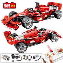 585PCS City DIY Remote Control Racing Car Model Building Blocks RC Car Bricks sets Toys For Children boys 2024 - buy cheap