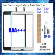 Pantalla táctil LCD para Samsung Galaxy Tab Pro, digitalizador externo de cristal frontal, repuesto de Panel táctil, T321, T320, 8,4 2024 - compra barato