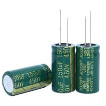 100PCS  High Frequency 450V150UF 150UF 450V Electrolytic Capacitor  volume 18*35MM 18*40MM 2024 - buy cheap