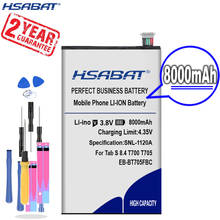 Новое поступление, [HSABAT] 8000 мАч, Φ, сменная батарея для Samsung GALAXY Tab S 8,4, Φ T701 T705 2024 - купить недорого