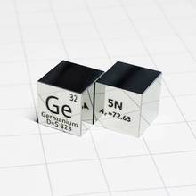 Cubo de Metal de germanio, 10mm de densidad, 99.999% puro para colección de elementos 2024 - compra barato