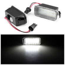 2Pcs Hot Led License Plate Light For Ford Focus Car Accessories For Fiesta KUGA GALAXY C-MAX License Plate Number Light Lamps 2024 - buy cheap
