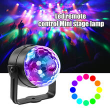 Remote Control LED RGB Magic Ball Light Durable Practical Multi-functional DJ Disco Party Decor Stage Effect Lamp 2024 - buy cheap