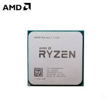 AMD Ryzen 7 1700 R7 1700 3,0 ГГц Восьмиядерный 16-поточный процессор 65 Вт YD1700BBM88AE разъем AM4 2022 - купить недорого