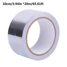 Aluminum Foil Adhesive Tape Waterproof Duct Tape Self Adhesive Water Heater Pipe Repair Tape Heat Protection Insulation Tape 2024 - buy cheap