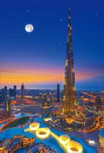 JMINE Div 5D Дубай город ночь полная Алмазная краска ing крестиком наборы искусство Высокое качество сценическая 3D краска бриллиантами 2024 - купить недорого