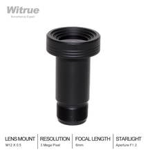 Starlight-lente de cctv para sony, 3mp, 6mm, abertura fixa f1.2, ultra baixa, ahd, câmera ip cctv para sony imx290/291/307/327 2024 - compre barato