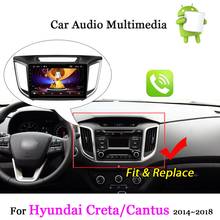 Car Multimedia Player For Hyundai Creta Cantus 2014-2018 Android System Radio Wifi GPS Navigation 2024 - buy cheap