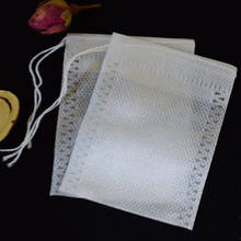 100 pcs / pack 5x7cm non-woven tea bag aroma tea bag disposable tea bag filter paper disposable tea bag household tea set gadget 2024 - buy cheap