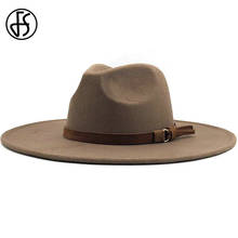 Chapéus de feltro de lã de inverno chapéu de feltro de lã para a igreja chapéus de jazz masculino bonés panamá chapéu de padrinho sombrero fs 2021 2024 - compre barato