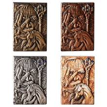 Creative Magic Embossed A5 Leather Notebook Journal Notepad Travel Diary Planner Book School Office Supplies 2024 - buy cheap