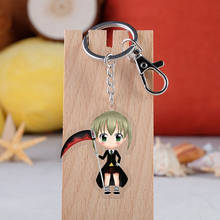 Anime SOUL EATER Keychain Souleater Death The Kid  Acrylic Pendant Keyring Jewelry 2024 - buy cheap