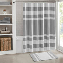 Cortinas de ducha modernas de 180x180CM, tela impermeable de Color sólido, para baño, bañera, cubierta de baño ancha y grande 2024 - compra barato