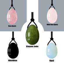 Yoni Egg Jade Eggs Women Kegel Exerciser Massager Vaginal Muscles Tightening Ball Crystal Kegel Rose Quartz Eggs Dropshipping 2024 - buy cheap